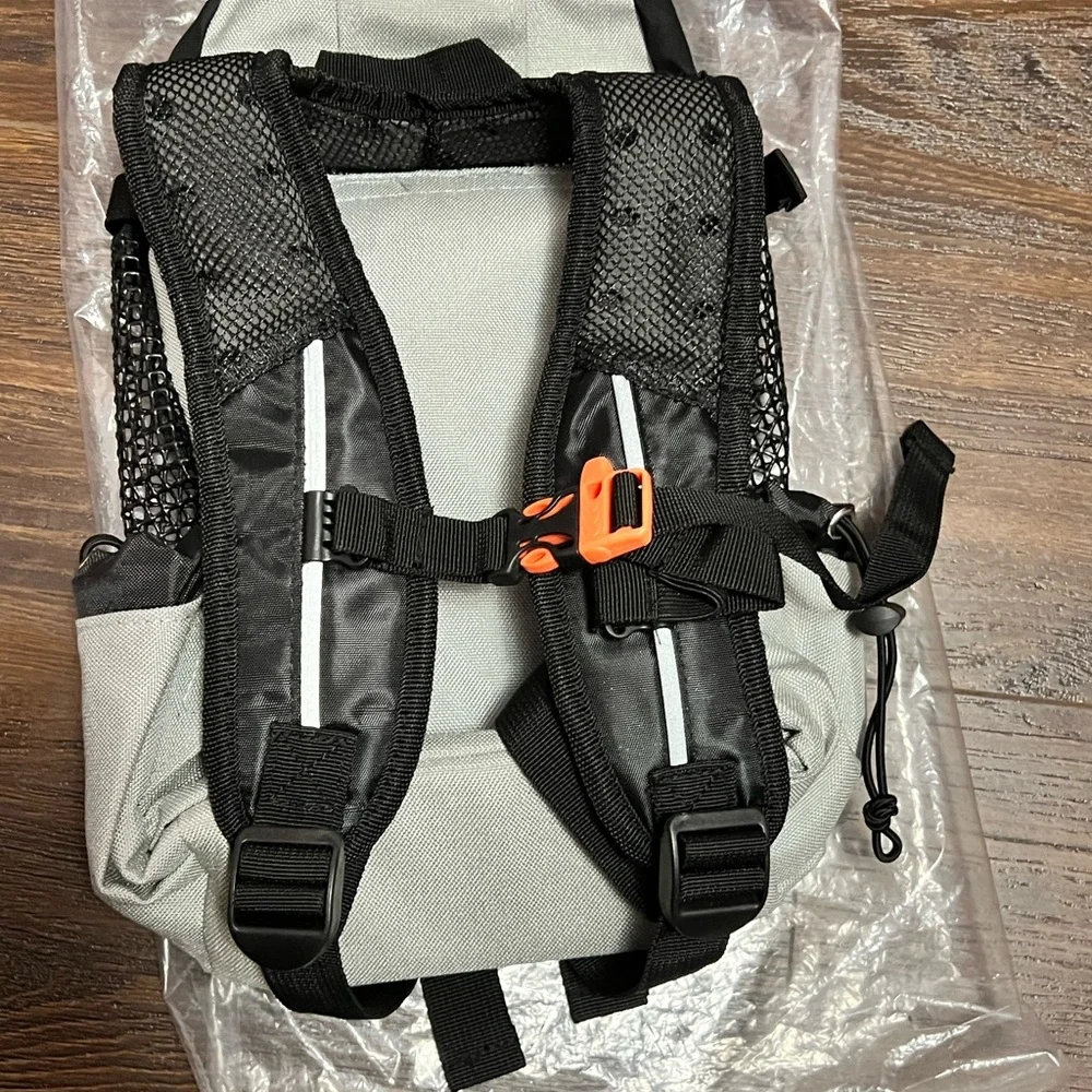 K9 Sport Sack Dog Backpack in Black and Gray XS (NWT)